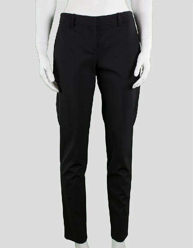 THEORY Classic Light Weight Wool Flat Front Pants - 2 US