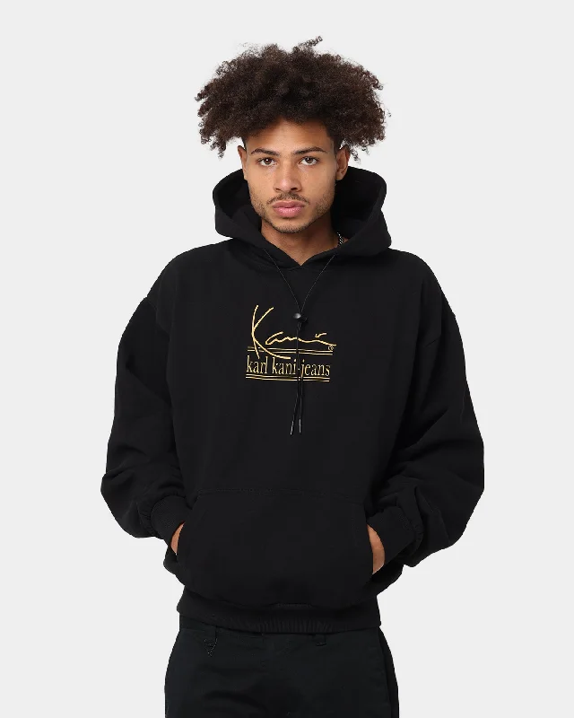 Karl Kani Signature KKJ Oversize Hoodie Black