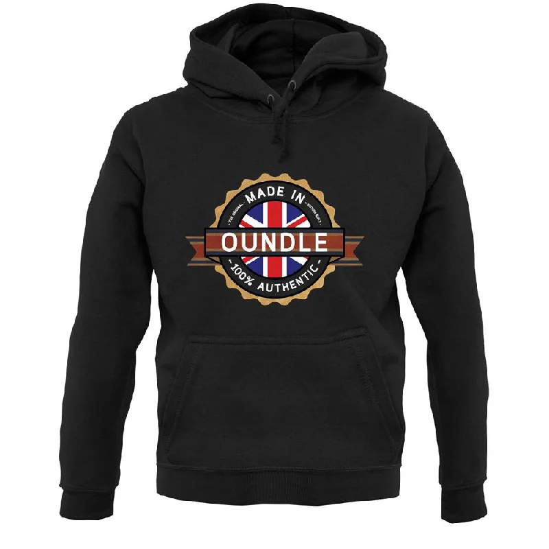 Made In Oundle 100% Authentic Unisex Hoodie