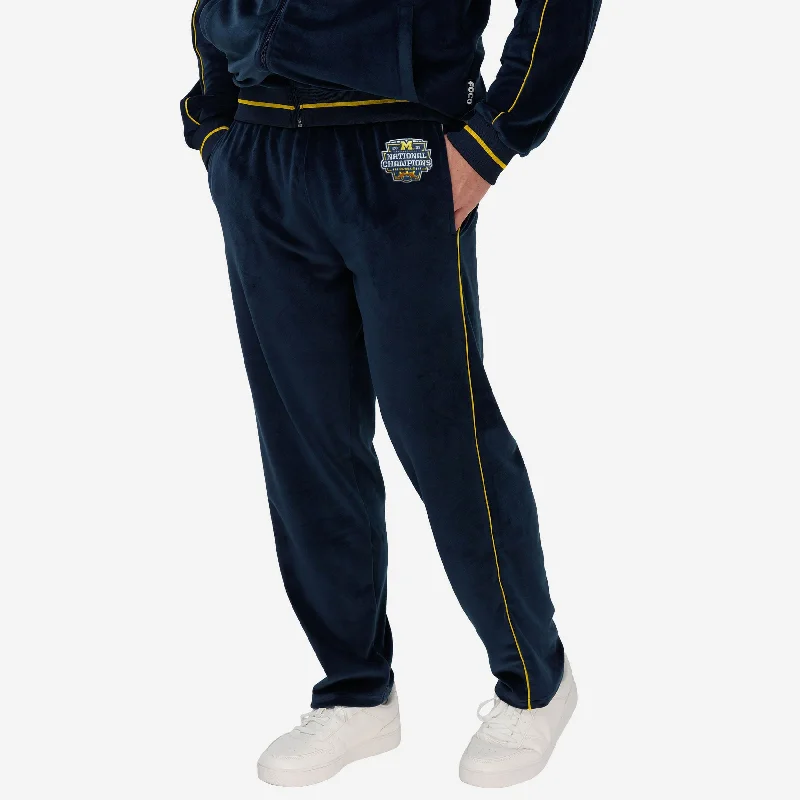 Michigan Wolverines 2023 Football National Champions Velour Pants