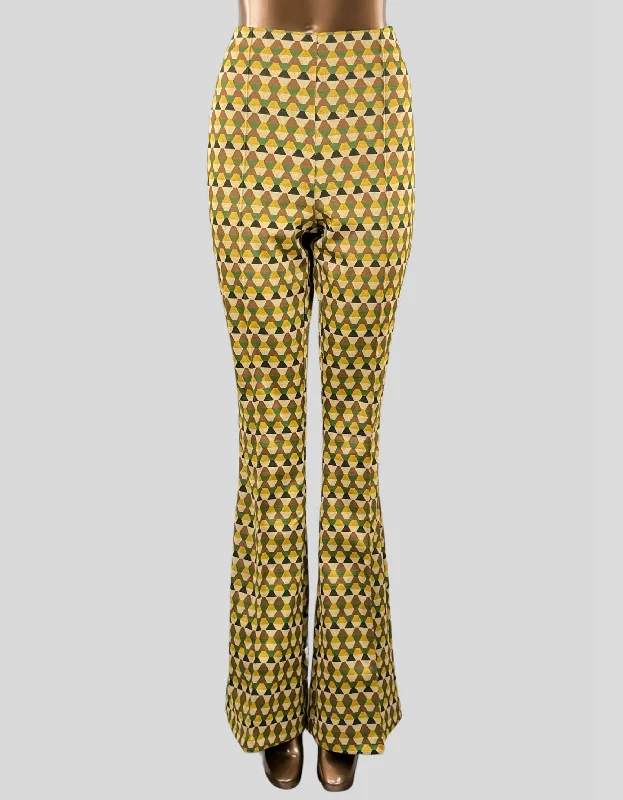 ZARA Flare High-waist pants w/ Tags - Large Elegant Wool Trousers