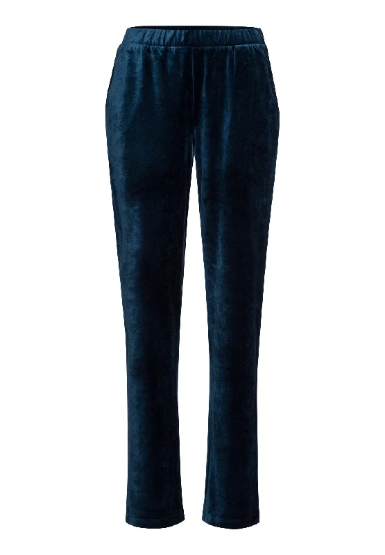 Favourites Velvet Pants | Mystic Blue 78857-1652