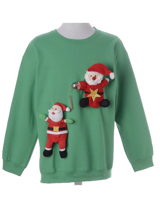 Label Novelty Christmas Sweatshirt