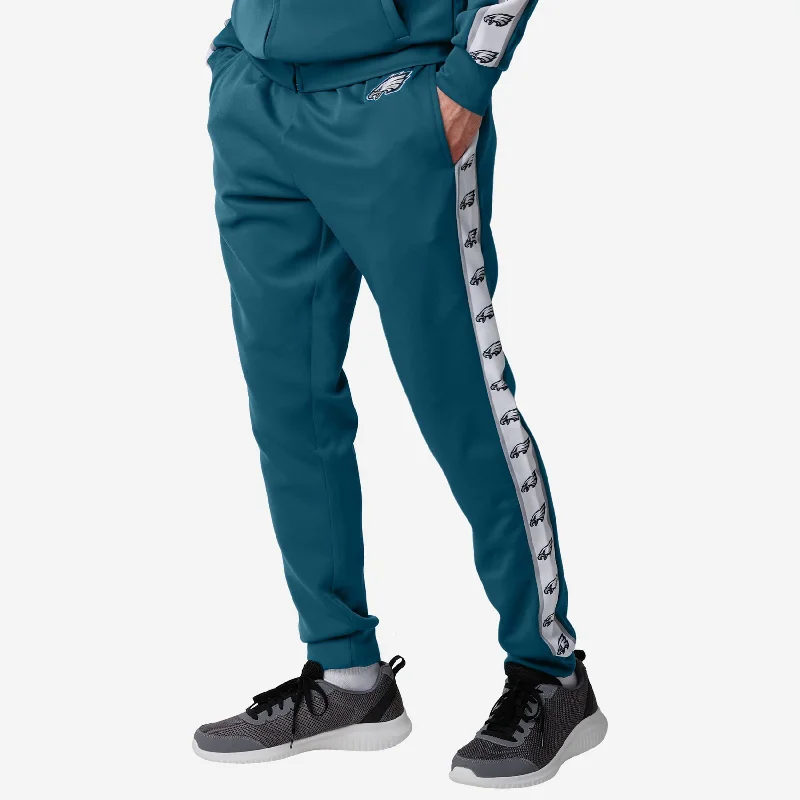 Philadelphia Eagles Stripe Logo Track Pants