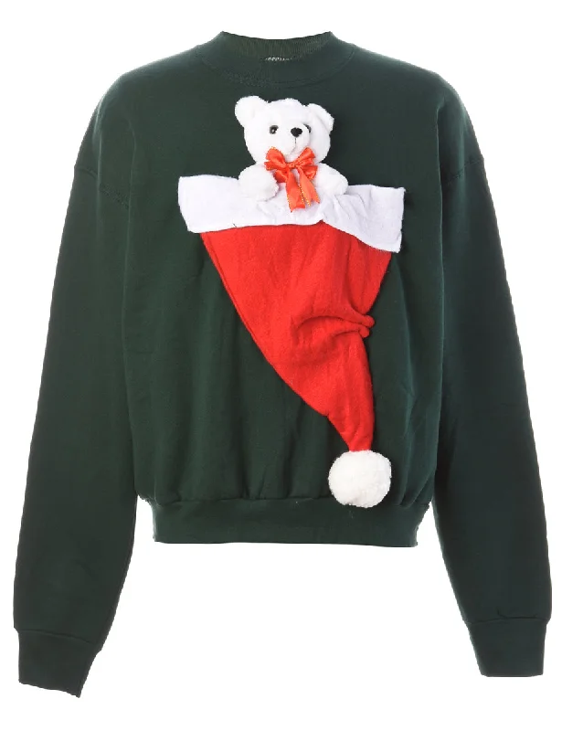 Label Novelty Christmas Sweatshirt