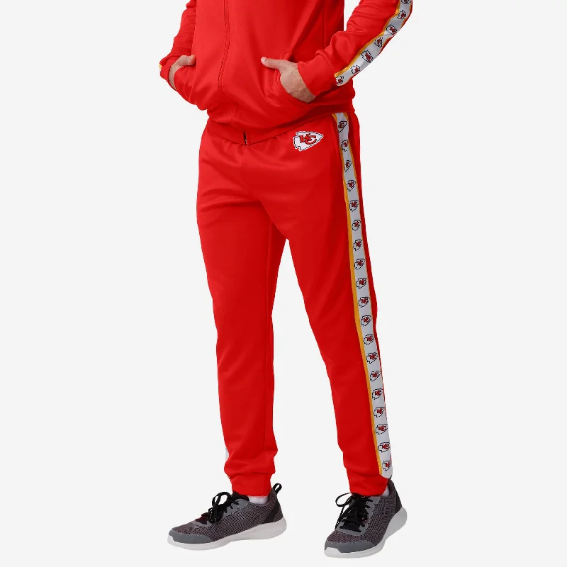 Kansas City Chiefs Stripe Logo Track Pants