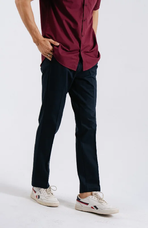 Wrinkle Free Pant - Navy Blue