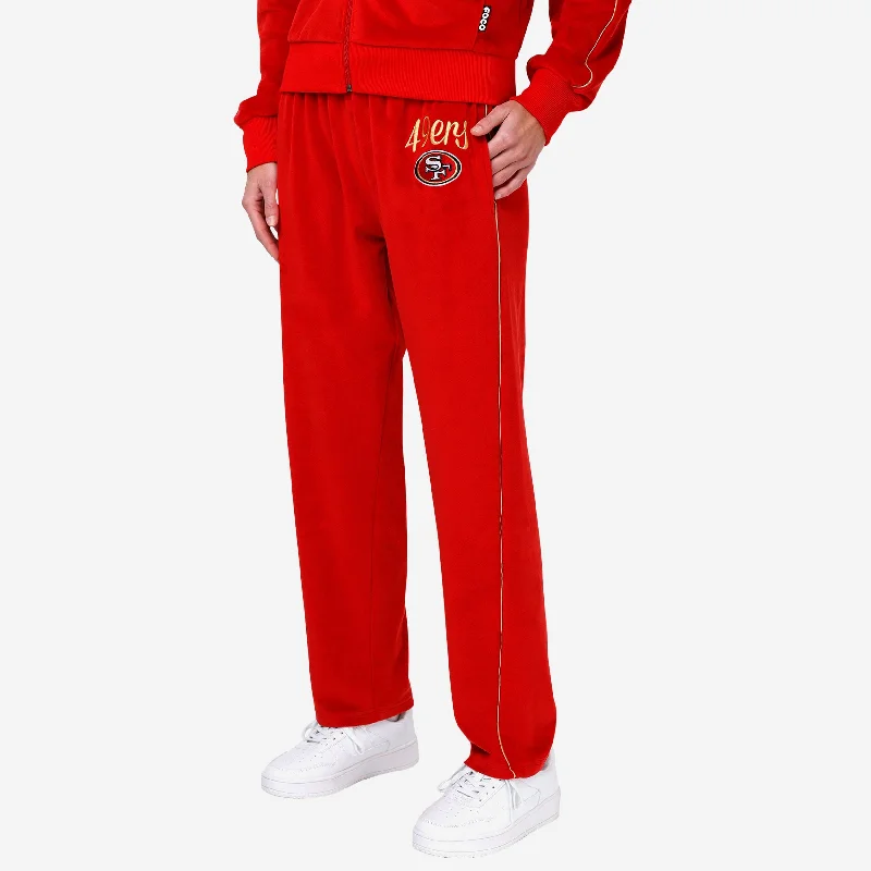 San Francisco 49ers Womens Velour Pants