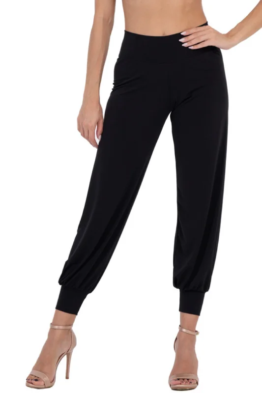 Babucha Tango Pants Stylish Elastic Waist Pants