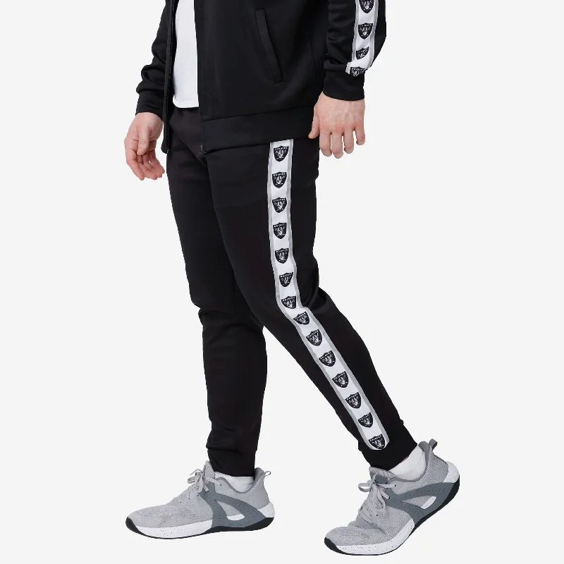 Las Vegas Raiders Stripe Logo Track Pants