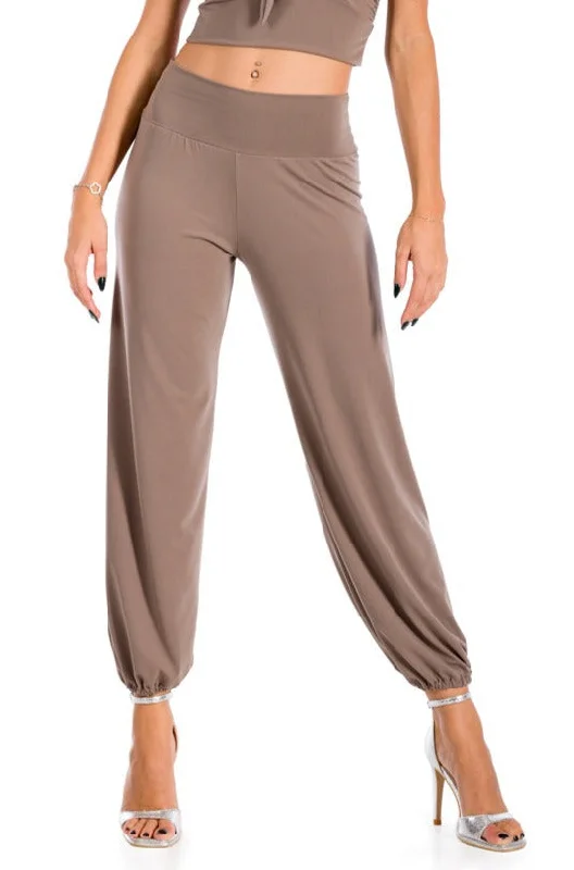 Babucha Gathered Tango Pants Elegant Trouser Pants