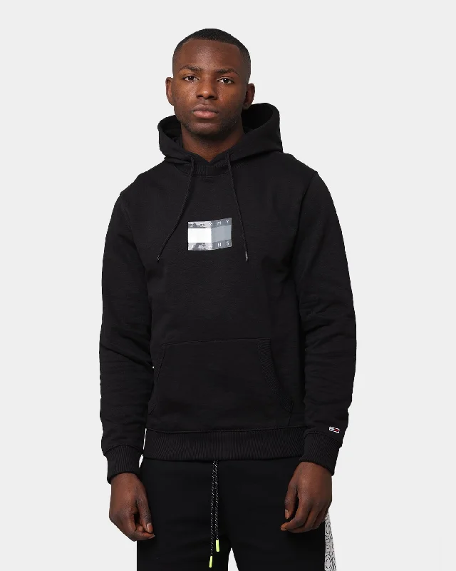 Tommy Jeans Tommy Gel Flag Hoodie Black