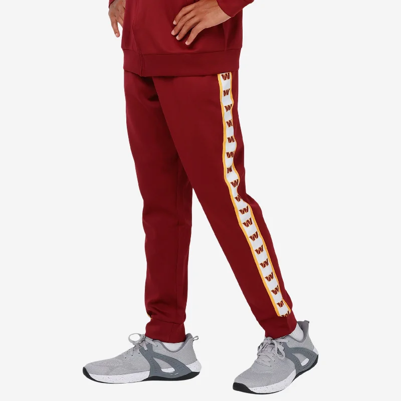 Washington Commanders Stripe Logo Track Pants