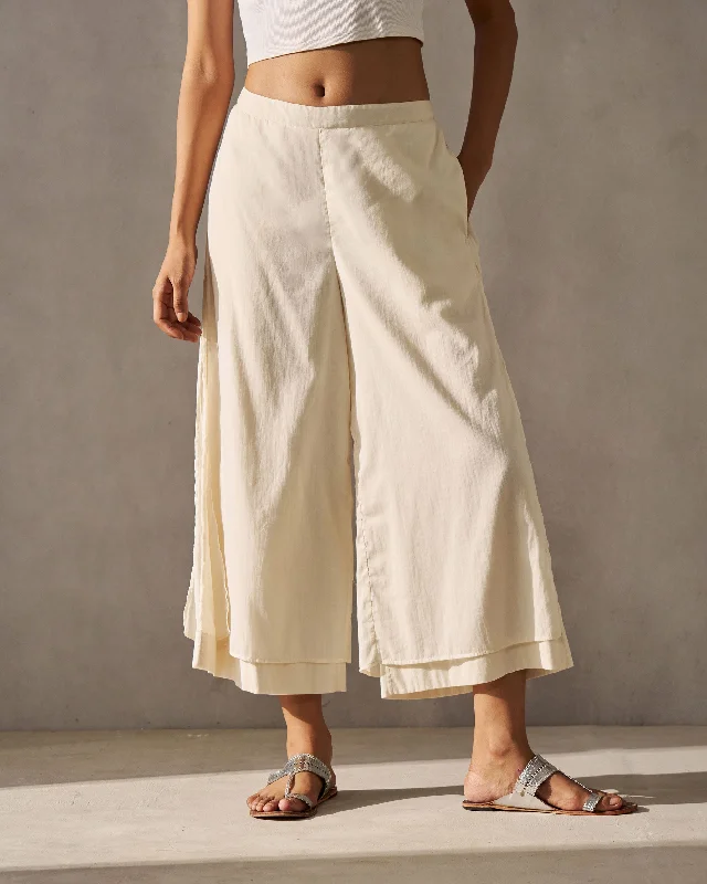 Marshmallow Pants - Ivory Cozy Maternity Pants