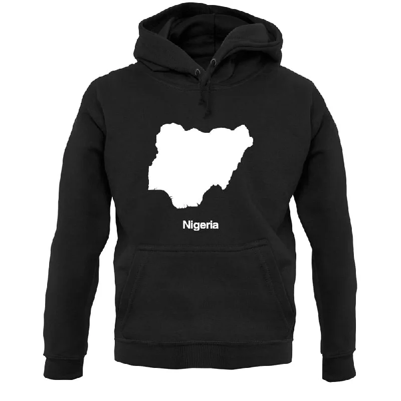 Nigeria Silhouette Unisex Hoodie