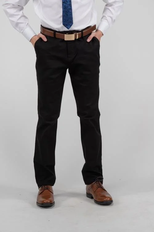 Men's Flat Front Slim Chino Pant