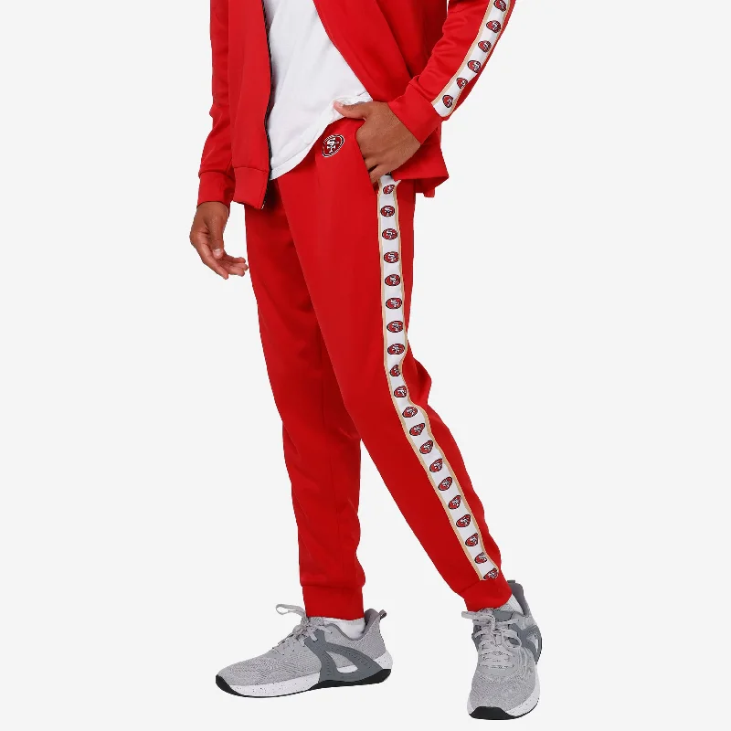 San Francisco 49ers Stripe Logo Track Pants