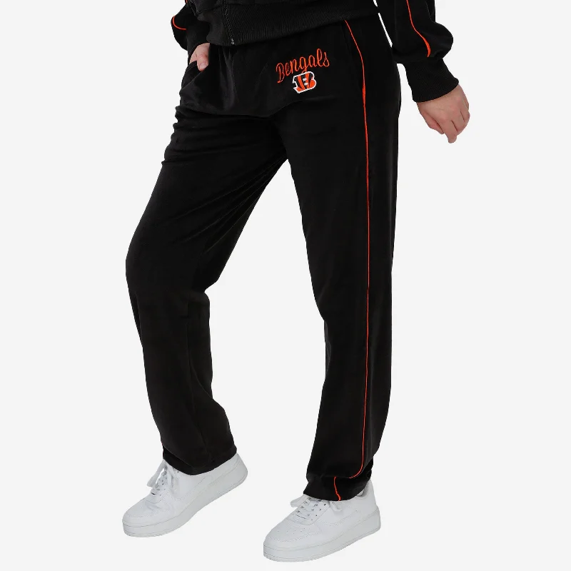 Cincinnati Bengals Womens Velour Pants