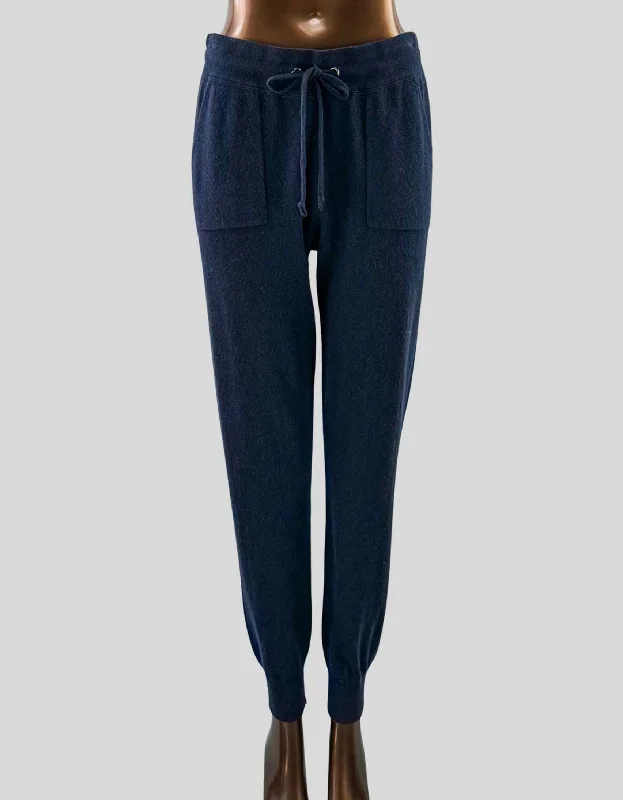 C by Bloomingdale's Cashmere Jogger Pants - Medium Trendy Work Pants