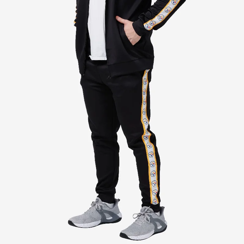 Pittsburgh Steelers Stripe Logo Track Pants