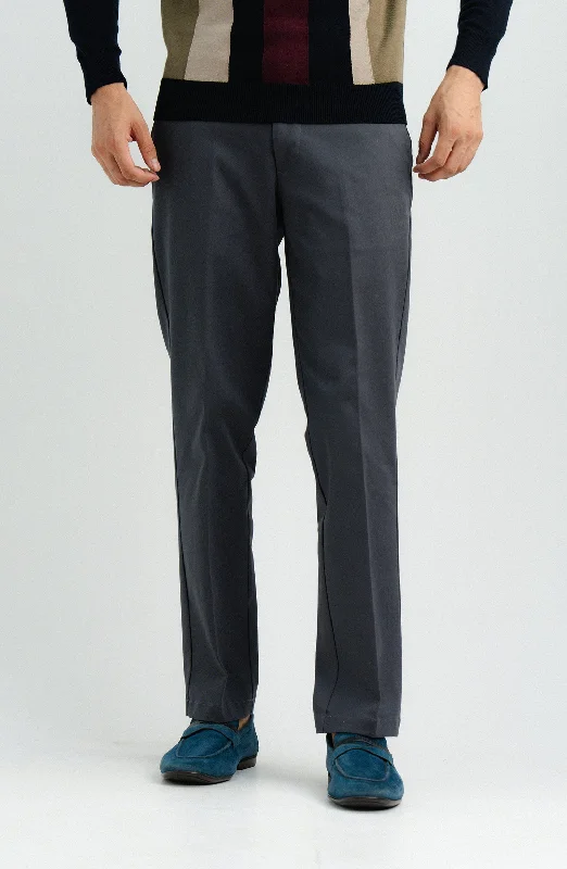 Wrinkle Free Pant - Charcoal