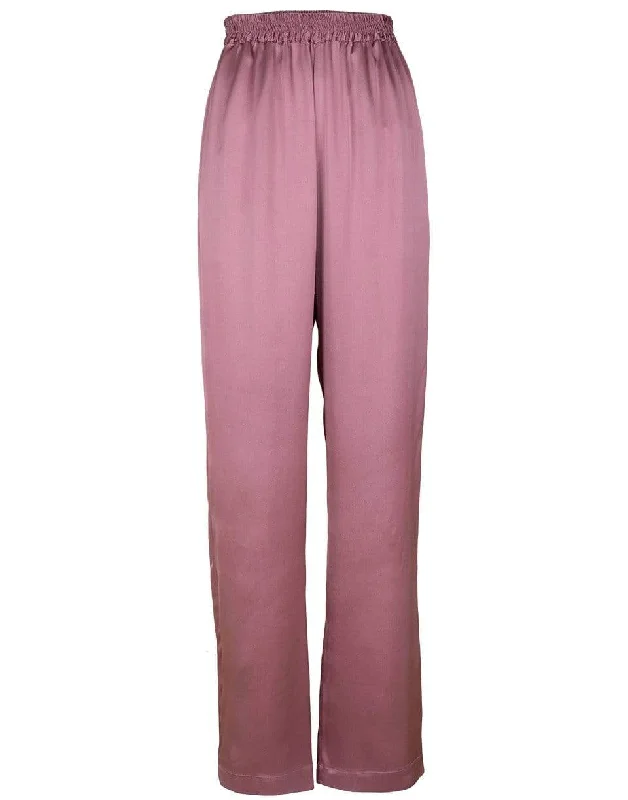 Rose Penelope Elastic Waist Pant Comfortable Cargo Pants