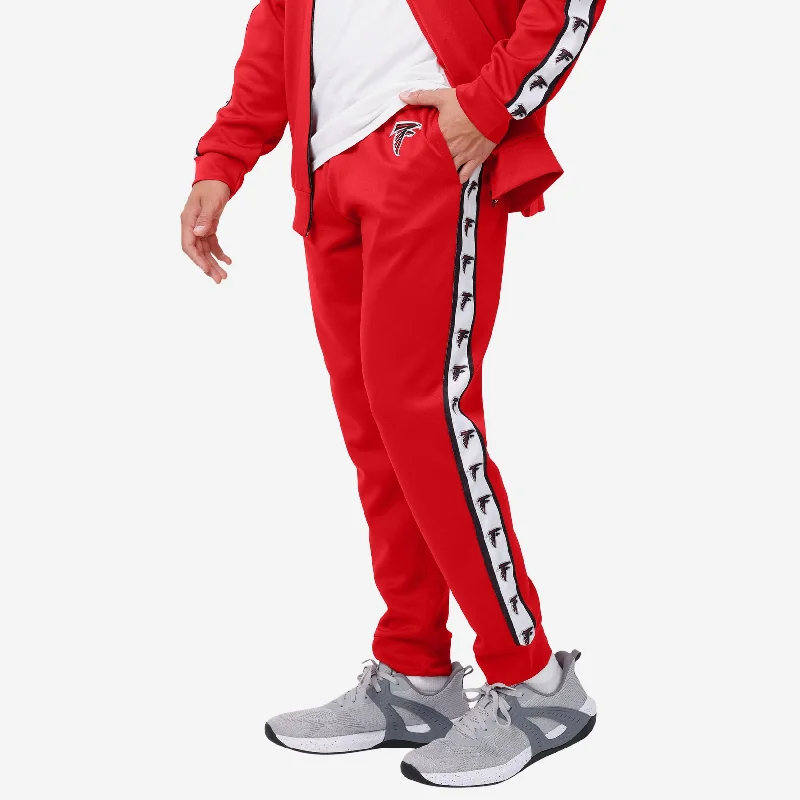 Atlanta Falcons Stripe Logo Track Pants