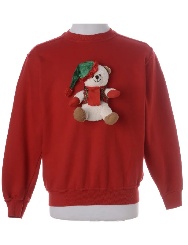 Label Novelty Christmas Sweatshirt