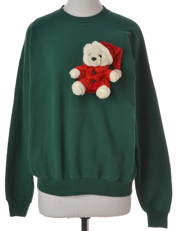 Label Novelty Christmas Sweatshirt