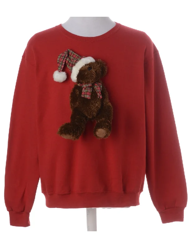 Label Novelty Christmas Sweatshirt