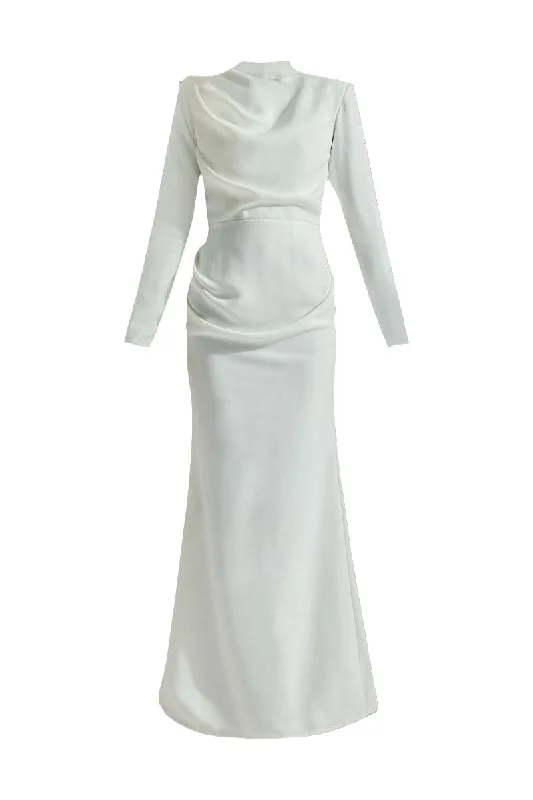 CULT MIA X DEME BY GABRIELLA CECELIA MAXI DRESS Elegant Maxi Dress with Slit
