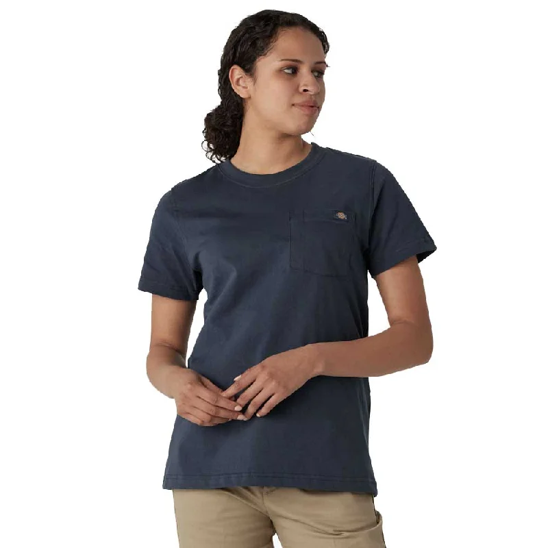 Dickies Women's Heavyweight Short Sleeve Pocket T-Shirt