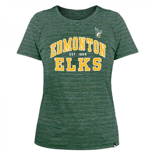 Edmonton Elks - New Era Ladies SS Slub Tee