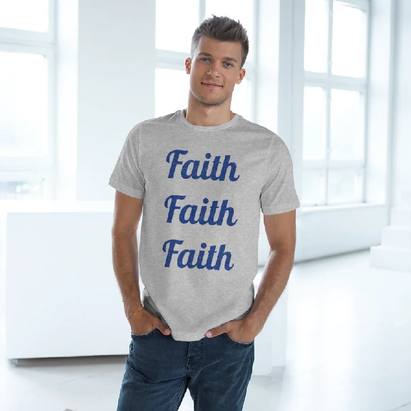 Faith Christian Unisex Tee, Best Unisex Deluxe T-shirt For Men or Women (US Size: XS-3XL)