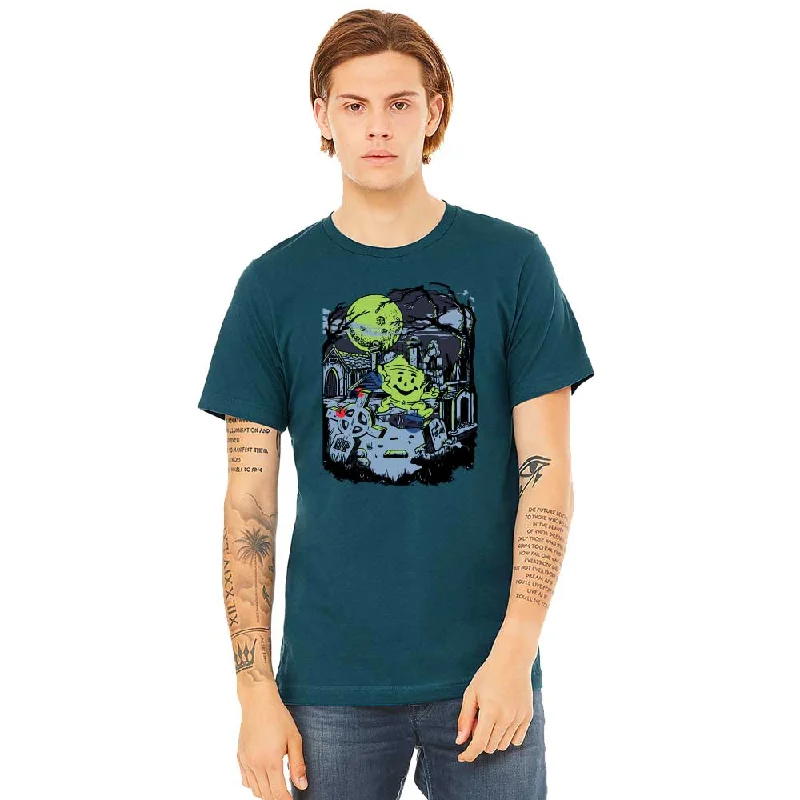 Focus Boardshop Graveyard Short Sleeve T-Shirt Fleece Nylon Spandex