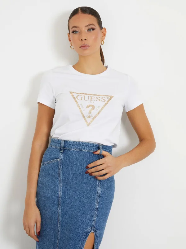 GOLD TRIANGLE LOGO TEE