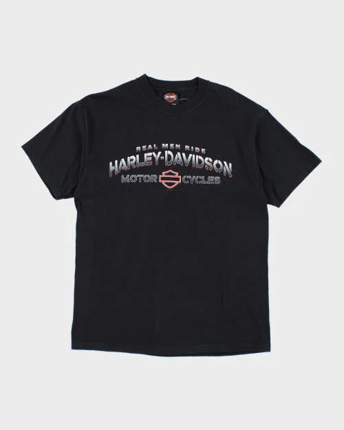 Harley Davidson T-shirt - L Sequined Glittery Shiny