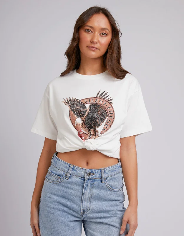 Highlife Tie Tee Vintage White Fashionable Trendy Casual