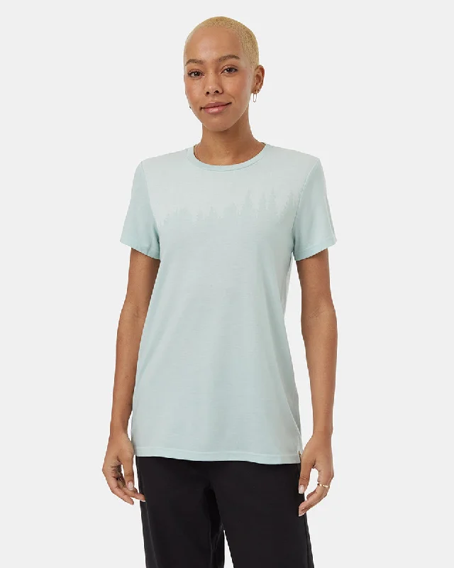 Juniper T-Shirt Hooded Caped Shawl Collar