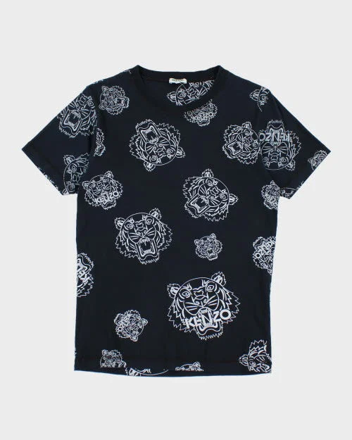 Kenzo All-over Print T-shirt - S Lace Blend Ribbed Blend Corduroy Blend