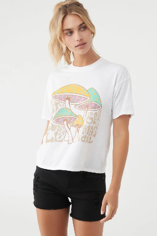 MAGIC SHROOM TEE Machine Wash Dry Clean Hand Wash