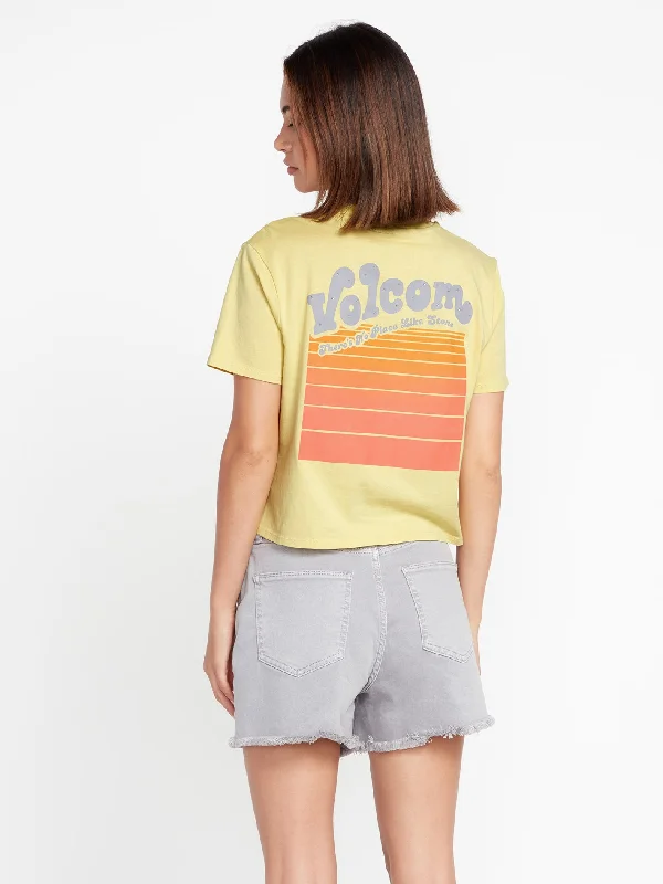 Pocket Dial T-shirt - CITRON Spandex Blend Rayon Blend Denim Blend