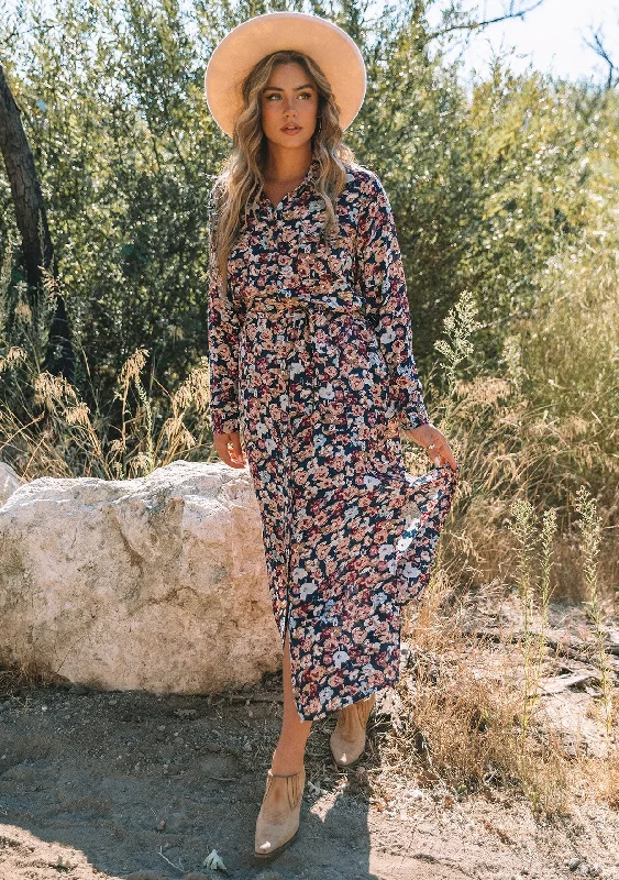 Seasons Floral Shirt Dress