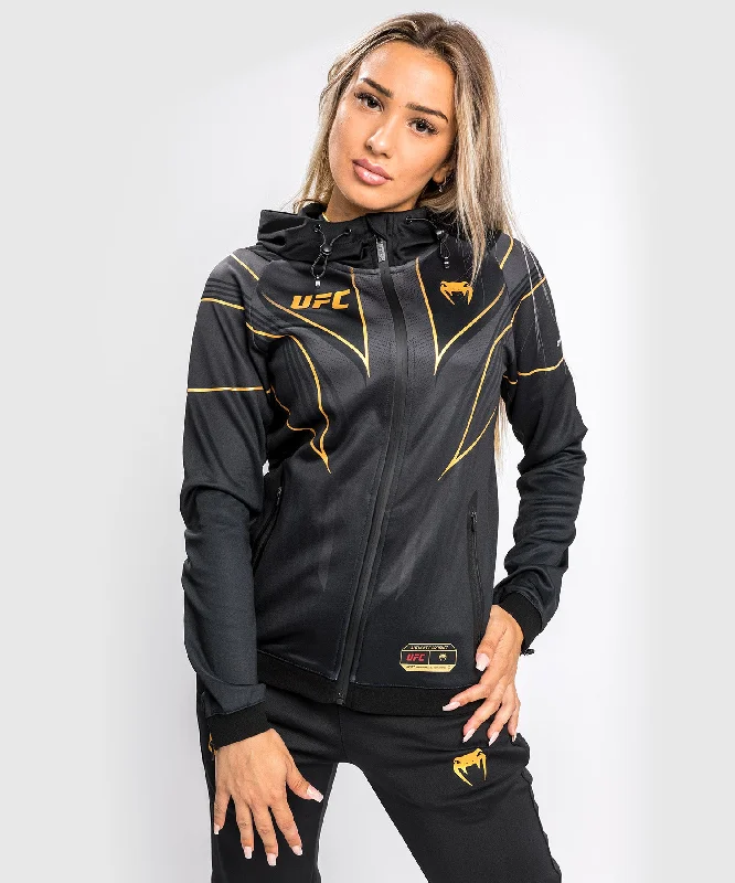 Sweatshirt à Capuche Femme UFC Venum Authentic Fight Night 2.0 - Champion Striped Floral Plaid