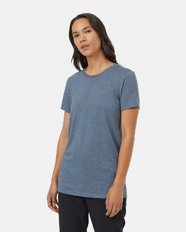 TreeBlend Classic T-Shirt Welt Pockets Slit Pockets