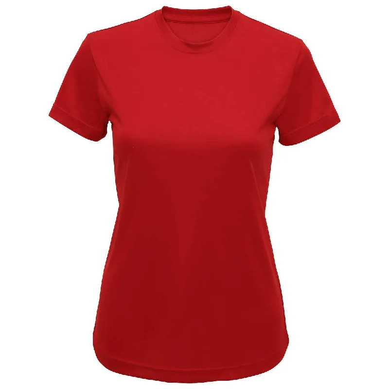 TriDri Performance Tee - Womens - Fire Red