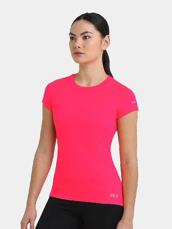 Atomic Short Sleeve T-Shirt With UPF 50+ Protection & Side Mesh Panels For Women