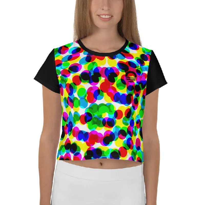 Women's Crop Tee - CMYK