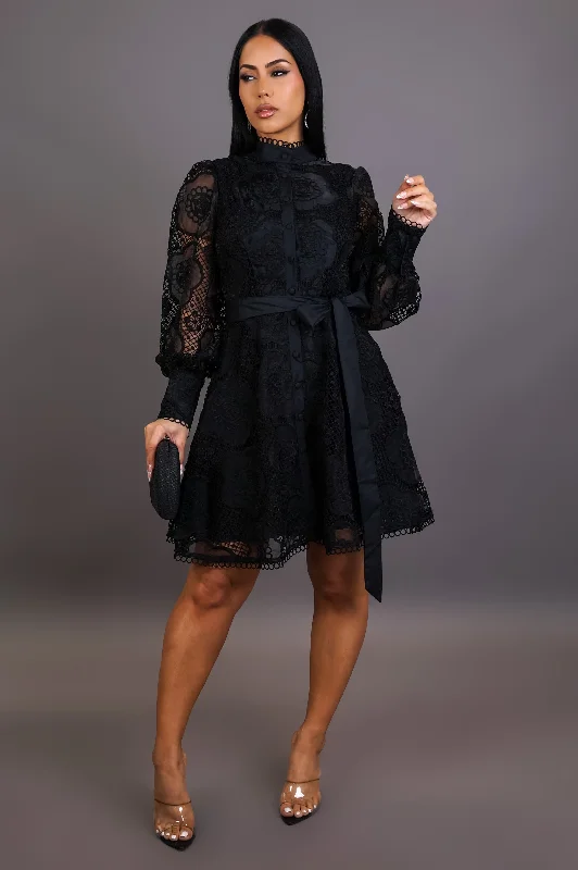A Game Dress - Black
