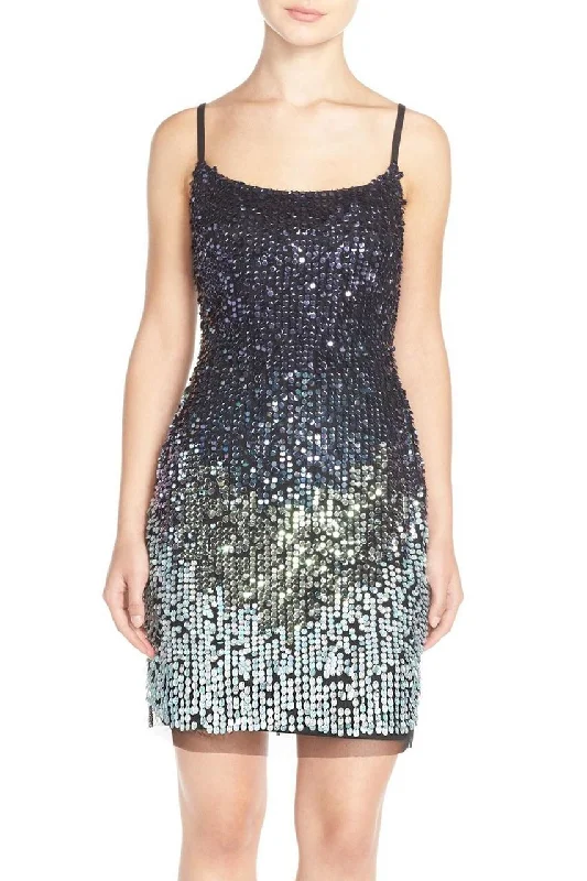Adrianna Papell - Ombre Sequined Sheath Dress 41917150SC
